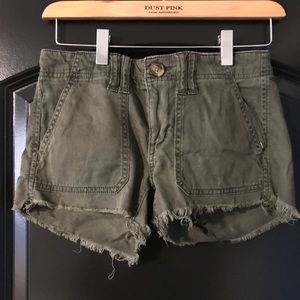 Army Green Shorts